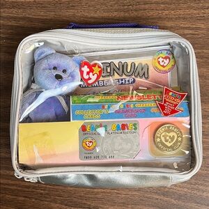 Ty Beanie Babies Platinum membership set 1999